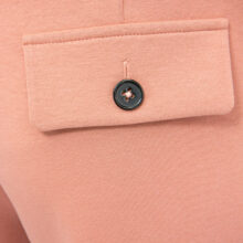 25105014_5 IVI collection SOLID JERSEY hochwertige Buntfaltenhose in den Farben rose aus der Resort25 Kollektion. IVI collection SOLID JERSEY high-quality pleated trouser in rose from the Resort25 collection.