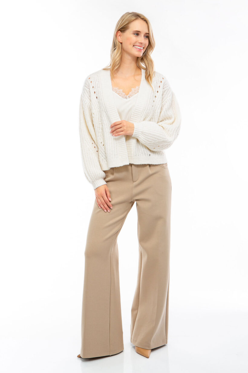 25110029_2 IVI collection SOLID JERSEY hochwertige Buntfaltenhose in den Farben taupe aus der Resort25 Kollektion.
IVI collection SOLID JERSEY high-quality pleated trousers in taupe from the Resort25 collection.