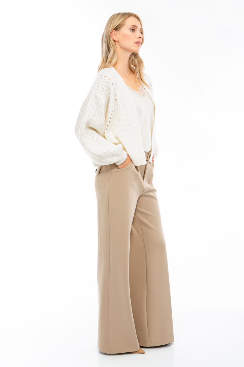 25110029_3 IVI collection SOLID JERSEY hochwertige Buntfaltenhose in den Farben taupe aus der Resort25 Kollektion.
IVI collection SOLID JERSEY high-quality pleated trousers in taupe from the Resort25 collection.