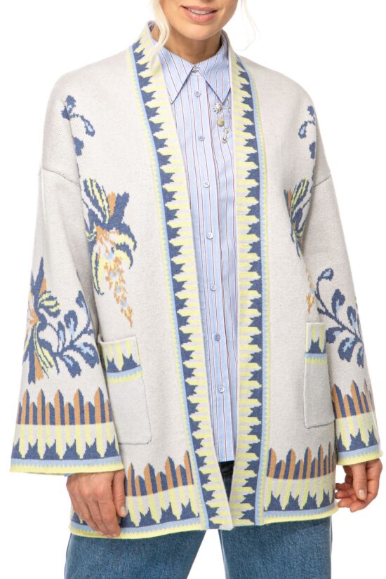 TEMPLE FLOWER Cardigan, light