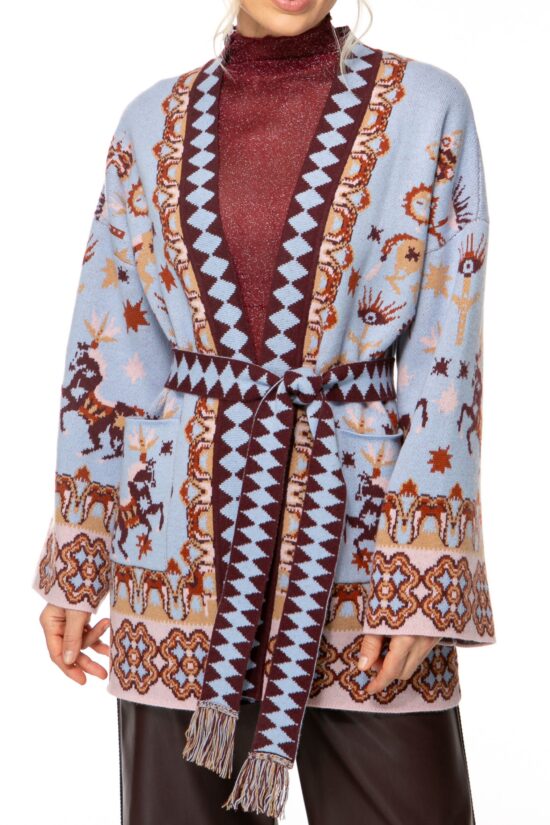 CAROUSEL Cardigan, bleue