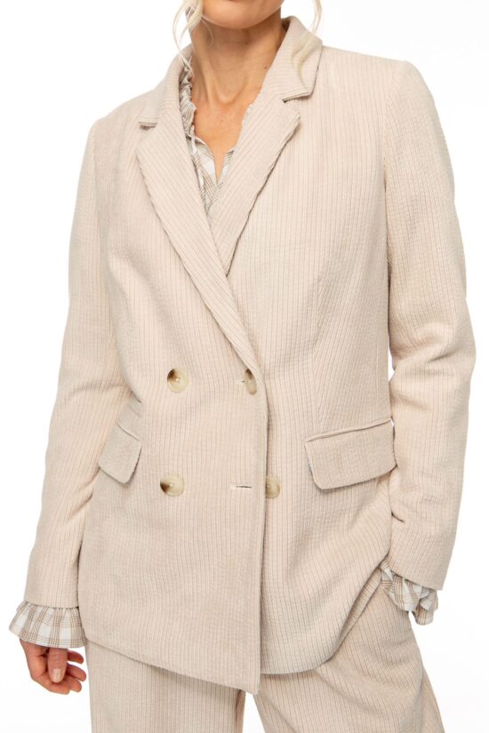 CORD Blazer, beige