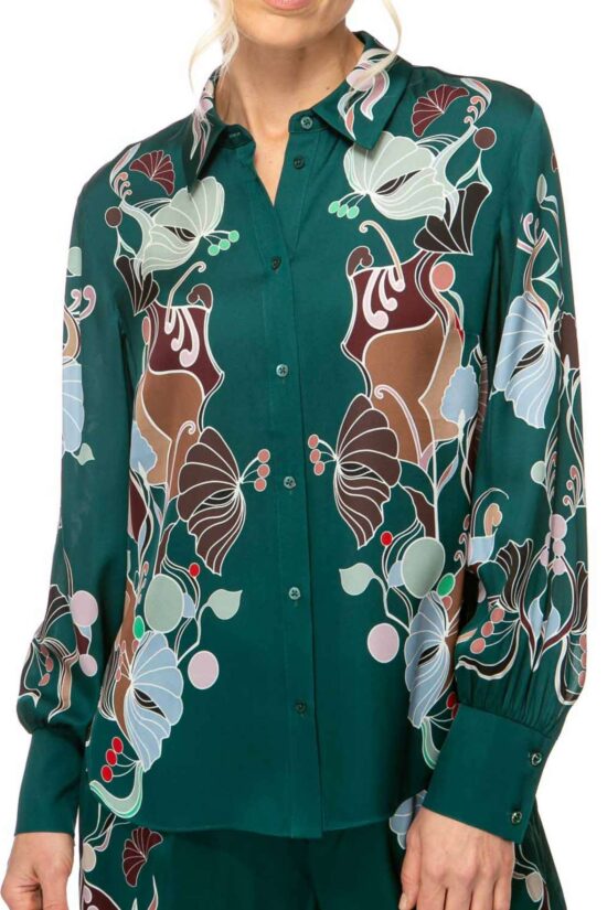 FLEUR D'ART Seidenbluse